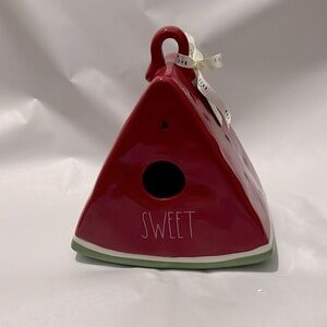 Rae dunn watermelon birdhouse